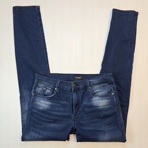 Guess mens Dark Blue Skinny Jeans